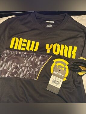 New York Subliners Jersey COD Call Of Duty League Shirt Size XS Black -NWT